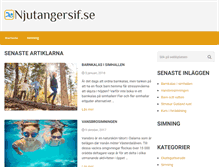 Tablet Screenshot of njutangersif.se